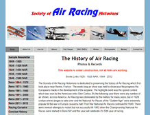 Tablet Screenshot of airrace.com